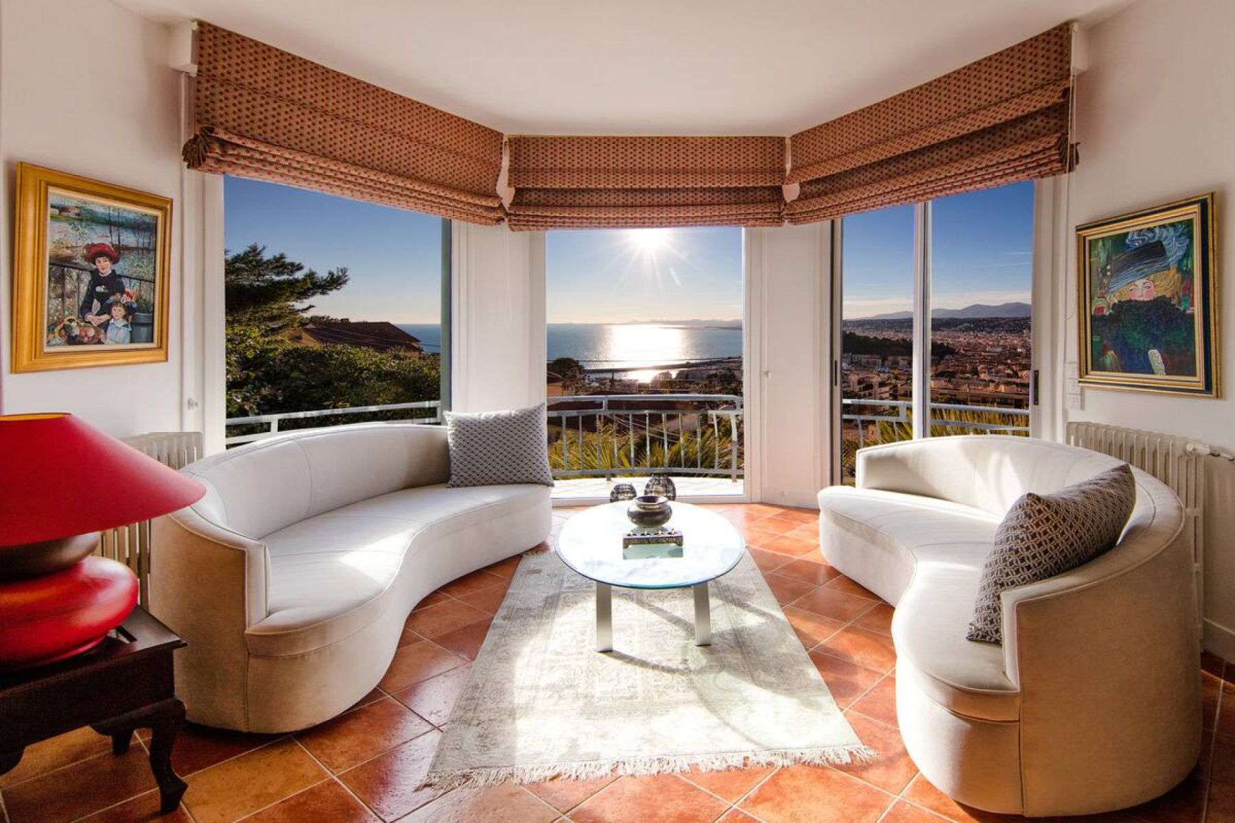 Sea view villa in Nice, in Mont Boron privileged location